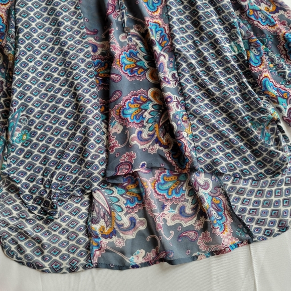 Sheer Tunic Blouse - size S - Picture 3 of 11